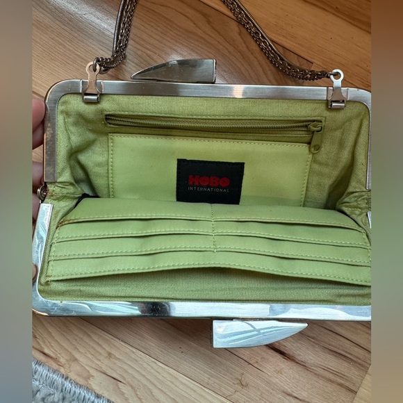 Elegant Red Leather Clutch - Picture 4 of 4